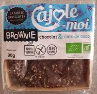 Mängden socker i brownie chocolat et noix de coco