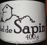 Mängden socker i Miel de Sapin