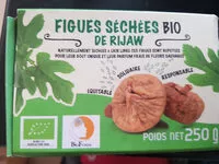 Mängden socker i Figues séchées bio de Rijaw