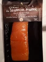 Mängden socker i Coeur de filet de saumon fumé