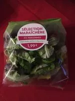 Mängden socker i Sélection maraîchère - Salade