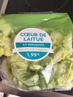 Mängden socker i Coeurs de Laitue