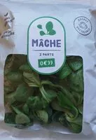 Mängden socker i Mâche  prete a l emploi 2 parts