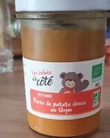 Mängden socker i Purée de patate douce au thym