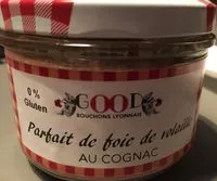 Mängden socker i Parfait de foie de volaille au Cognac