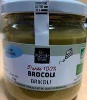 Mängden socker i Purée de brocolis