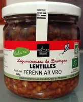 Mängden socker i Lentilles