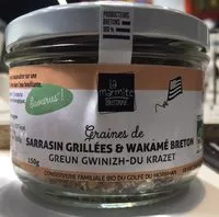 Mängden socker i Graines de Sarrasin grillées & Wakamé Breton