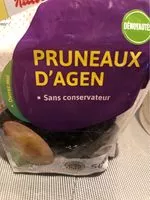 Mängden socker i Pruneaux d’agen