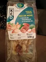 Mängden socker i Mix de Noix