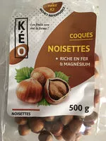 Mängden socker i Coques Noisettes