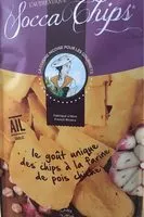 Mängden socker i Socca Chips® Ail
