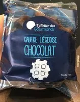 Mängden socker i Gaufre liégoise chocolat