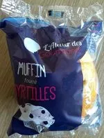 Mängden socker i Muffin fourré myrtilles