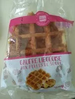 Mängden socker i Gaufre liégeoise aux perles de sucre