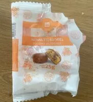 Mängden socker i Nonette au miel