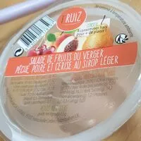 Mängden socker i Salade de fruits du verger