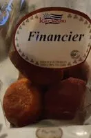 Mängden socker i Financier