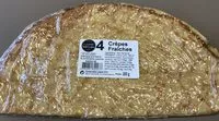 Mängden socker i 4 Crêpes Fraîches