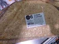 Mängden socker i 6 Crêpes Fraîches