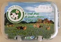 Mängden socker i Oeufs frais