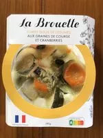 Mängden socker i Curry doux de légumes aux graines de courges et cranberries