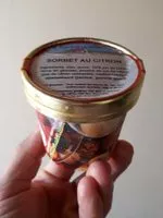 Mängden socker i Sorbet au citron