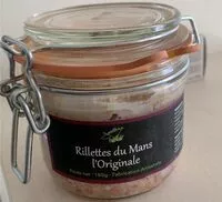 Mängden socker i Rillette du Mans l’originale