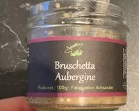 Mängden socker i Bruschetta aubergine