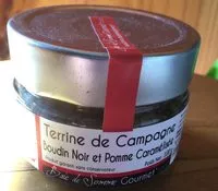 Mängden socker i Terrine de campagne boudin noir et pomme caramelisee