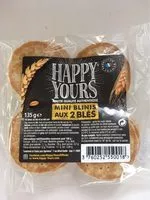 Mängden socker i HappyMini Blinis aux 2 bles