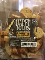 Mängden socker i Baguette grillée tranchée