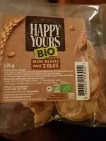 Mängden socker i Mini blinis aux 2 blés