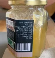 Mängden socker i Confiture poire vanille
