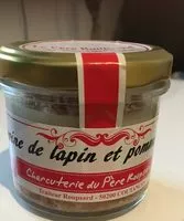 Mängden socker i Terrine de lapin et pommeau