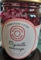 Mängden socker i Confiture Myrtille sauvage