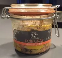 Mängden socker i Foie gras de canard entier