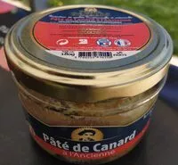 Mängden socker i Paté de canard à l'ancienne
