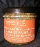 Mängden socker i Terrine de sanglier sauvage au Cidre et aux pommes