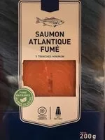 Mängden socker i Saumon Atlantique fumé