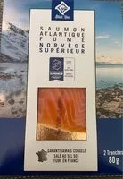 Mängden socker i saumon atlantique fumé