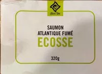 Mängden socker i Saumon atlantique élevé en Ecosse, fumé au bois de hêtre