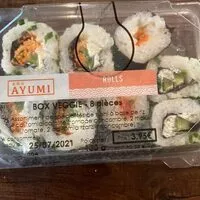 Mängden socker i Rolls box veggie