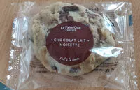 Mängden socker i Cookie au chocolat lait noisettes