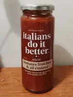 Mängden socker i sauce tomates fraîches et ail émincé