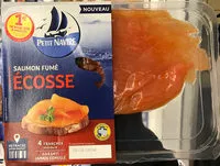 Mängden socker i Saumon fumé Écosse