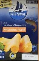 Mängden socker i Les poissons sauvages Haddock Fumé