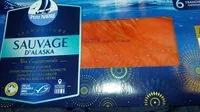 Mängden socker i Saumon sauvage alaska
