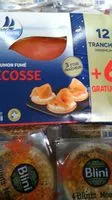 Mängden socker i Saumon fumé ecosse