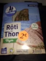 Mängden socker i Rôti de thon au thym